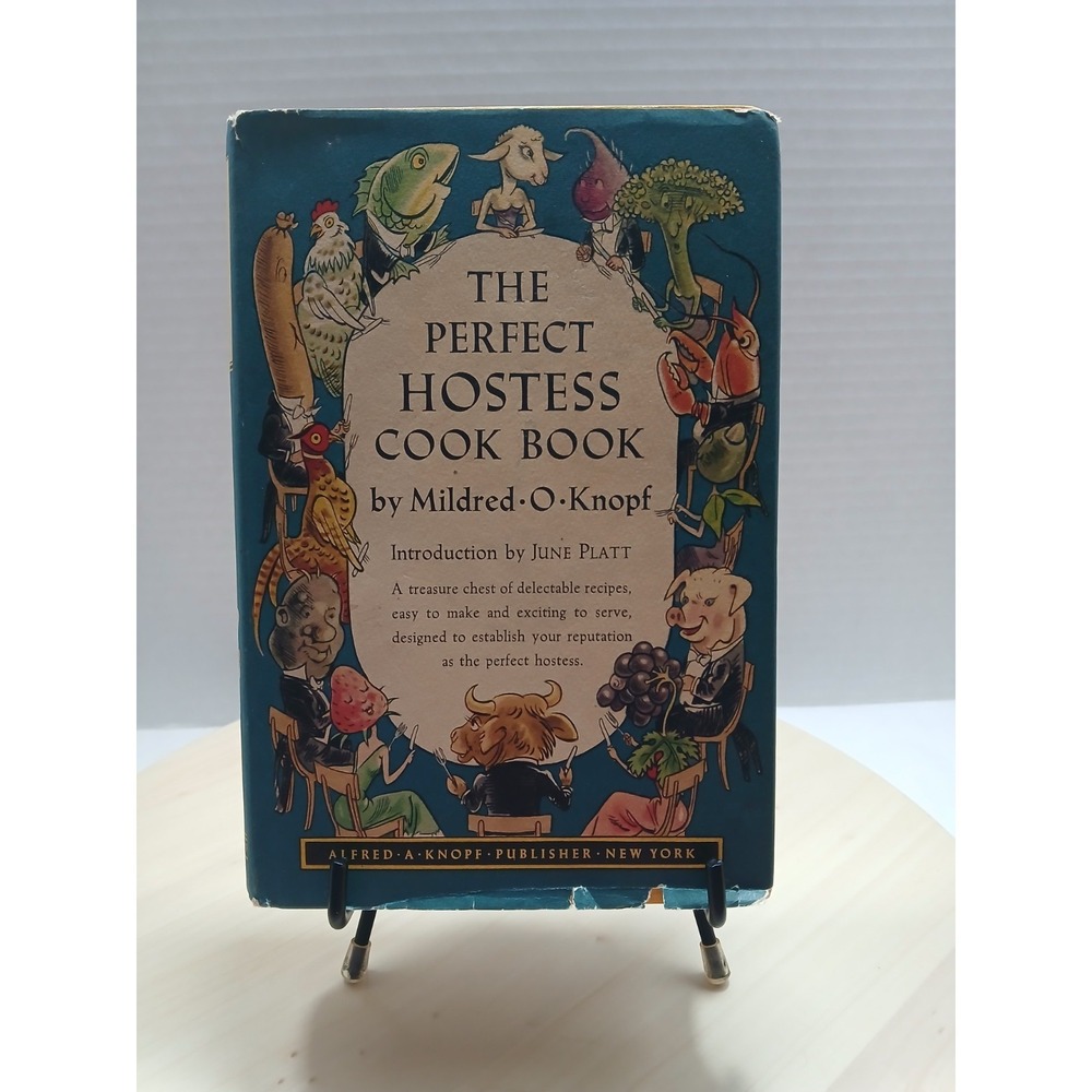 Vintage The Perfect Hostess Cook Book 1964 with Dust Jacket